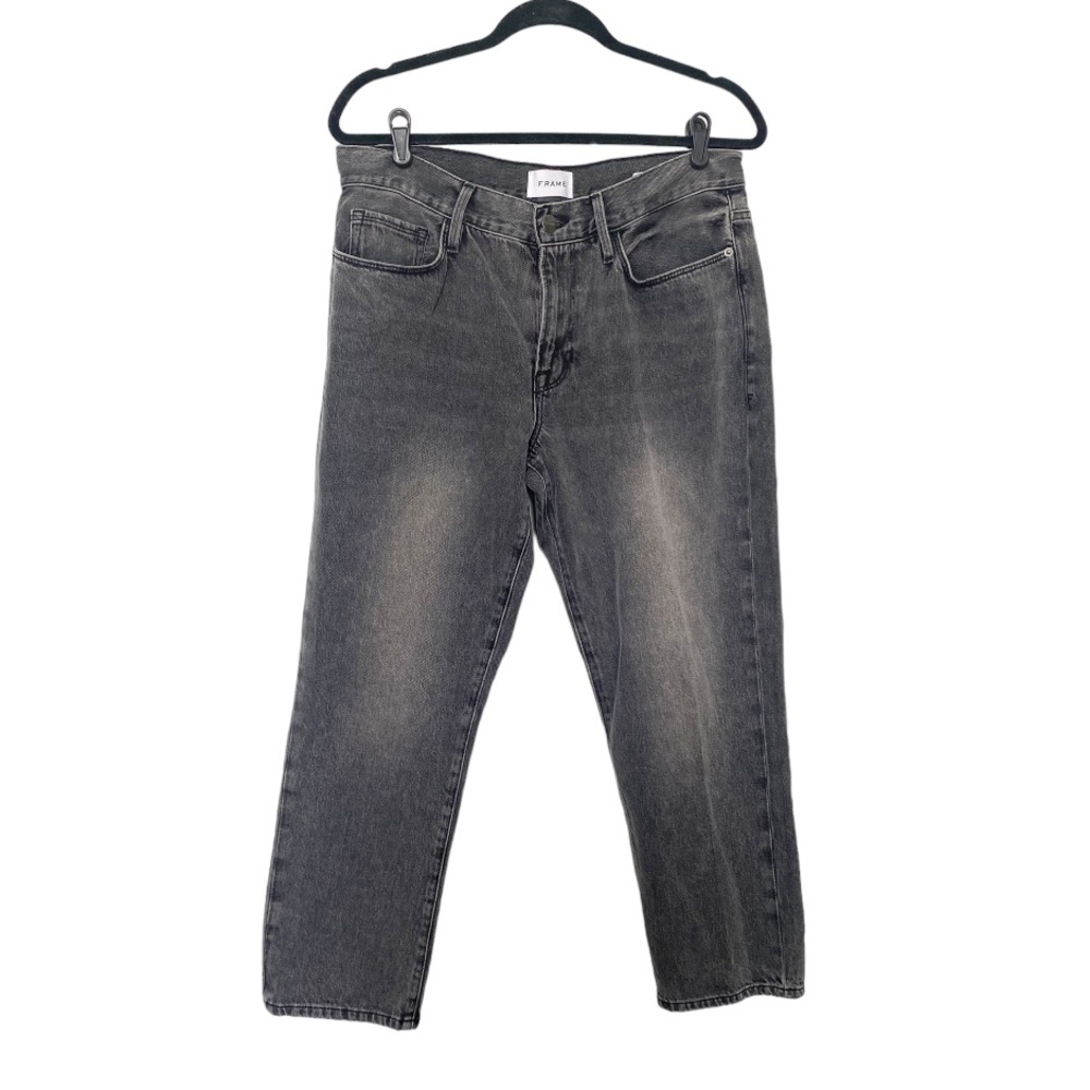 Frame Denim High Rise Gray Jeans - Picture 4 of 10